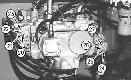 卡特挖機323D320D、液壓泵輸出壓力大小（輸出流量）- 調(diào)整方法